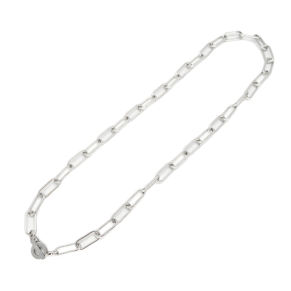 Stainless Steel Paperclip Chain for DIY Jewelry Making